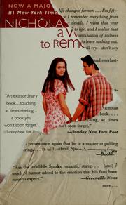 Cover of: A walk to remember