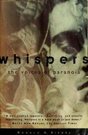 Cover of: Whispers by Ronald K. Siegel