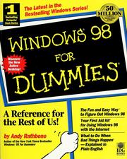 Windows 98 for dummies