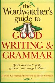 A handbook of problem words & phrases by Morton S. Freeman