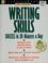 Cover of: Writing skills success in 20 minutes a day