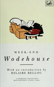 Cover of: Weekend Wodehouse by P. G. Wodehouse