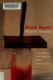 Cover of: Dead again by Masha Gessen