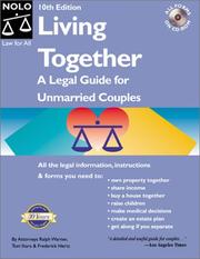 Cover of: Living together: a legal guide for unmarried couples
