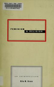 Cover of: Feminism and religion by Rita M. Gross