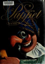 The art of the puppet by Bil Baird