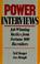 Cover of: Power interviews