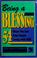 Cover of: Being a blessing