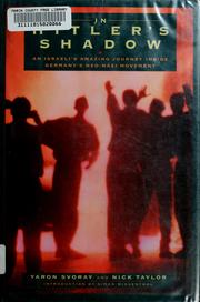 Cover of: In Hitler's shadow by Yaron Svoray