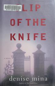 Cover of: Slip of the Knife: A Novel