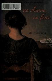 Cover of: No Shame, No Fear by Ann Turnbull
