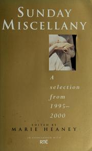 Cover of: Sunday miscellany: a selection from 1995-2000