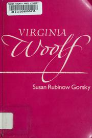 Cover of: Virginia Woolf by Susan Rubinow Gorsky