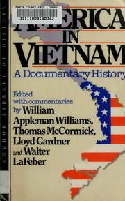 Cover of: America in Vietnam by edited with commentaries by William Appleman Williams ... [et al.].