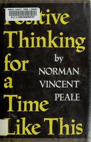 Cover of: Positive thinking for a time like this