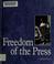 Cover of: Freedom of the press