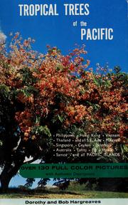 Cover of: Tropical trees of the Pacific. by Dorothy Hargreaves