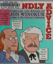 Cover of: Friendly advice by Jon Winokur