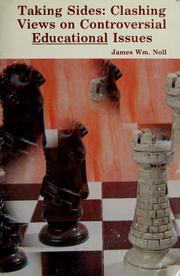 Cover of: Taking sides by James Wm Noll