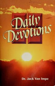 Cover of: Daily devotions by Jack Van Impe