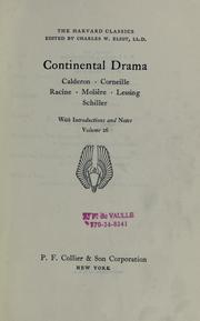 Cover of: Continental drama by With introductions and notes.