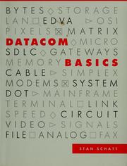 Cover of: Datacom basics by Stanley Schatt