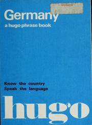 Cover of: Hugo's German phrase book