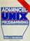 Cover of: Advanced UNIX programming