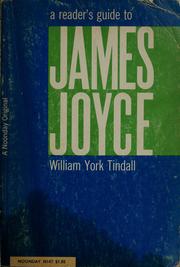 Cover of: A reader's guide to James Joyce. by William York Tindall