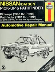 Cover of: Nissan pick-ups automotive repair manual