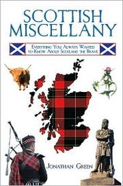 Scottish Miscellany by Jonathan Green