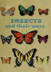 Cover of: Insects and their ways.
