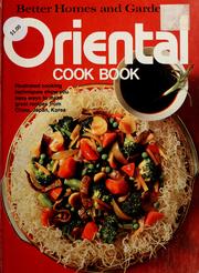 Cover of: Better homes and gardens oriental cook book. -- by 
