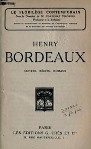 Cover of: Contes, récits, Romans