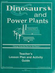Cover of: Dinosaurs and power plants by United States. Office of the Assistant Secretary for Fossil Energy.