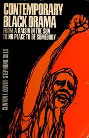 Cover of: Contemporary Black drama;: From "A raisin in the sun" to "No place to be somebody."