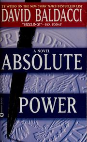 Cover of: Absolute power by David Baldacci