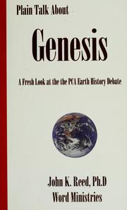 Cover of: Plain talk about Genesis