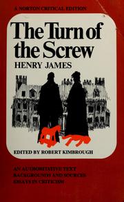Cover of: The turn of the screw. by Henry James