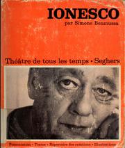 Cover of: Eugène Ionesco by Simone Benmussa