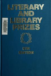 Literary and library prizes by Olga S. Weber