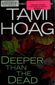 Cover of: Deeper than the dead