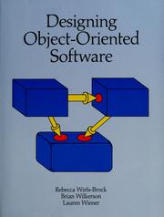 Cover of: Designing object-oriented software