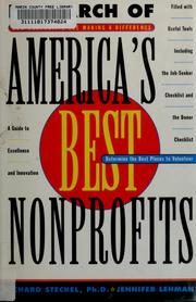 Cover of: In search of America's best nonprofits