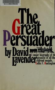 Cover of: The great persuader