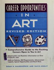 Cover of: Career opportunities in art