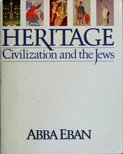 Cover of: Heritage: civilization and the Jews