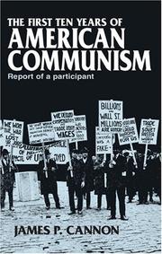 The first ten years of American communism : report of a participant