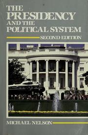 Cover of: The Presidency and the political system