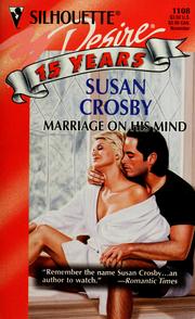 Cover of: Marriage on his mind